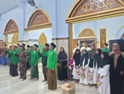 Majlis Dzikir dan Sholawat Rijalul Ansor PAC GP Ansor Jogoroto Gelar Doa Akhir Tahun di Masjid Ar Ridloh