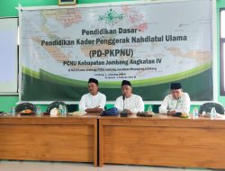 PCNU Jombang Adakan PD-PKPNU Angkatan IV, Gus Fahmi Beri Semangat kepada Peserta