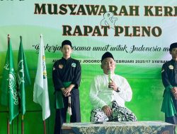 MWC NU Jogoroto Gelar Musyker, Ketua PCNU Jombang Tekankan Soliditas