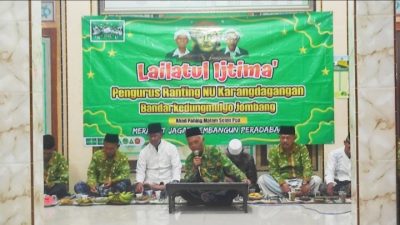 Pengurus Ranting Karang Dagangan Gelar Lailatul Ijtima’ Pertama Setelah Lebaran