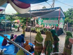 Diba’ Kubro Muslimat Sumobito di Desa Brudu, Lahir Kader NU Terbaik dari Desa Ini