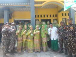 Banser Hadir Mengamankan kegiatan “Dziba’ Kubro Sumobito”