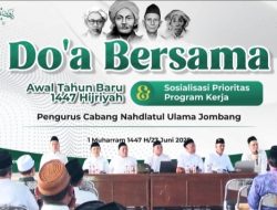 PCNU Jombang Gelar Doa Bersama dan Sosialisasi Program Kerja Awal Tahun 1447 H