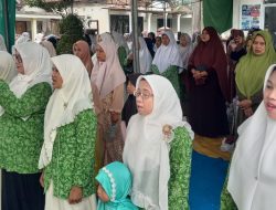 PAC Fatayat NU Diwek Sukses Gelar Diba Akbar, Ada Bazar UMKM dan Santunan Yatim Saat Acara