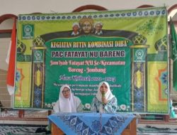 150 Jamaah Hadiri Diba Kubro yang Digelar PAC Fatayat Bareng