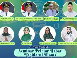 Peringati Tahun Baru Hijriyah dan Hari Anak Nasional, PCNU Jombang Gelar Seminar Pelajar Hebat NU