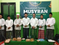Musyarawah Mufakat Warnai Musyran NU Desa Tejo