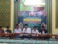 Musran NU Gambiran Mojoagung : Maksimalkan Sinergi Lembaga dan Banom