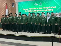 PC ISNU Jombang Dilantik, Sarjana NU Diharapkan Berkolaborasi Demi Kemajuan Daerah