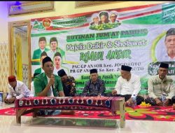 Khidmat, Ratusan Nahdliyin Peringati Maulid Nabi Bersama Ansor Jogoroto