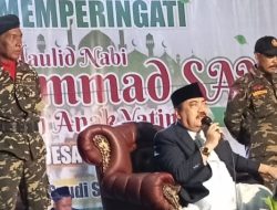 Ribuan Warga NU Mayangan Hadiri Peringatan Maulid Nabi dan Santunan Anak Yatim
