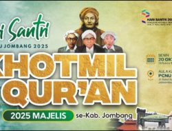 Jombang Menggema dengan Khotmil Quran Serentak Sambut Hari Santri Nasional 2025