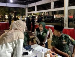 Ratusan Warga Padati Donor Darah dan Cek Kesehatan Gratis PC LKNU Jombang