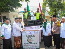 Buka Kirab Koin Kemandirian NU di Mojoagung, Rois Syuriah PCNU Tekankan Pentingnya Sinergitas