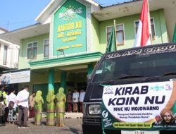 Rois Syuriah PCNU Jombang Berangkatkan Kirab Koin Kemandirian NU di Mojowarno