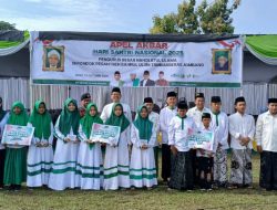 Apel HSN 2025, LAZISNU Jombang Berikan Bantuan Beasiswa Kepada 10 Santri Yatim Piatu