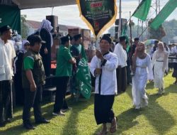 Memperingati Hari Santri, Sumpah Pemuda, dan Hari Pahlawan: MWCNU Jogoroto Gelar Jalan Sehat