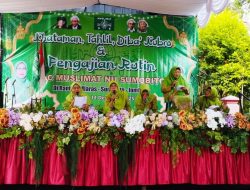 Jaga Tradisi : Muslimat NU Sumobito Istiqomahkan Pengajian dan Sholawatan