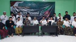 Foto Rapat Harian Syuriyah dan Tanfidziyah PCNU Jombang yang digelar pada Senin (22/12/2025) di Kantor PCNU Kabupaten Jombang.
