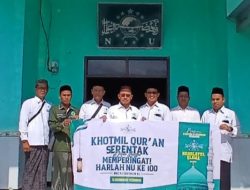 Peringati Harlah 1 Abad NU, MWCNU Peterongan Gelar Khotmil Qur’an Serentak
