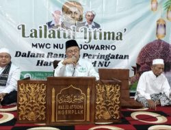 Peringati Satu Abad NU, MWCNU Mojowarno Gelar Lailatul Ijtima’ di Desa Sidokerto