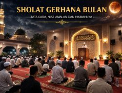 Tata Cara Sholat Gerhana Bulan