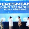 Wagub Emil Dardak dan PWNU Jatim Resmikan Gedung Serbaguna PCNU Jombang