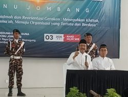 Hadiri Muskercab II PCNU Jombang, Gus Ipul Ingatkan Kader NU Fokus Khidmah dan Cari Berkah Muassis
