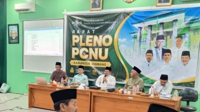 PCNU Jombang Gelar Rapat Pleno, Siap All-Out Sukseskan Muktamar ke-35 NU