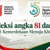 Refleksi angka 81 dan 35: Dari Kemerdekaan Menuju Khidmat