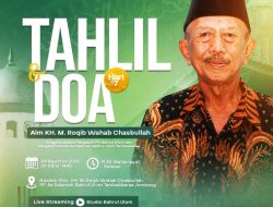 Jejak Keteladanan KH. M. Roqib Abdul Wahab: Merawat Silaturahmi dan Menjaga Adab Para Santri