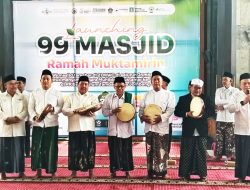 Sambut Muktamar ke-35 NU, Bupati Jombang Bersama PCNU Jombang Launching “99 Masjid Ramah Muktamirin”