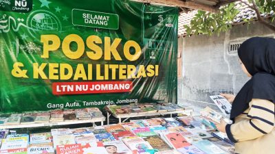 LTN PCNU Jombang Hadirkan Kampung Literasi di Tengah Gelaran Muktamar ke-35 NU